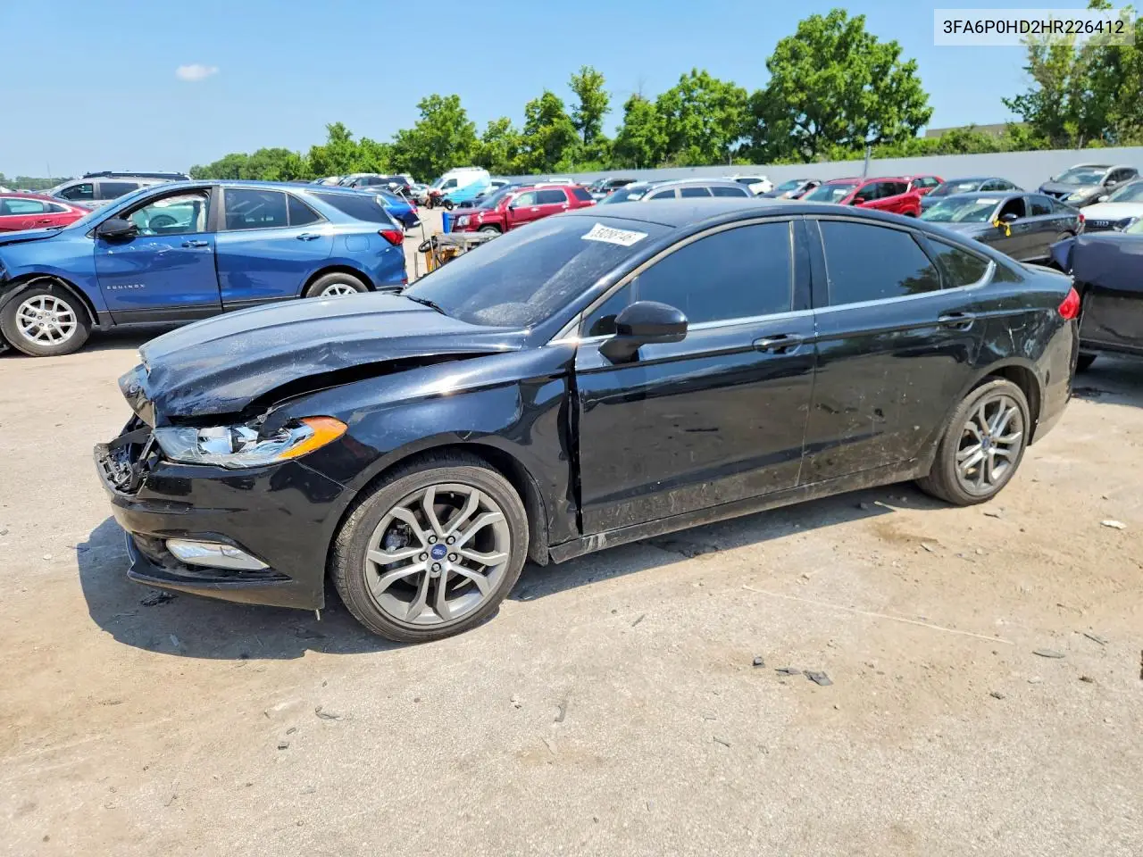 3FA6P0HD2HR226412 2017 Ford Fusion Se