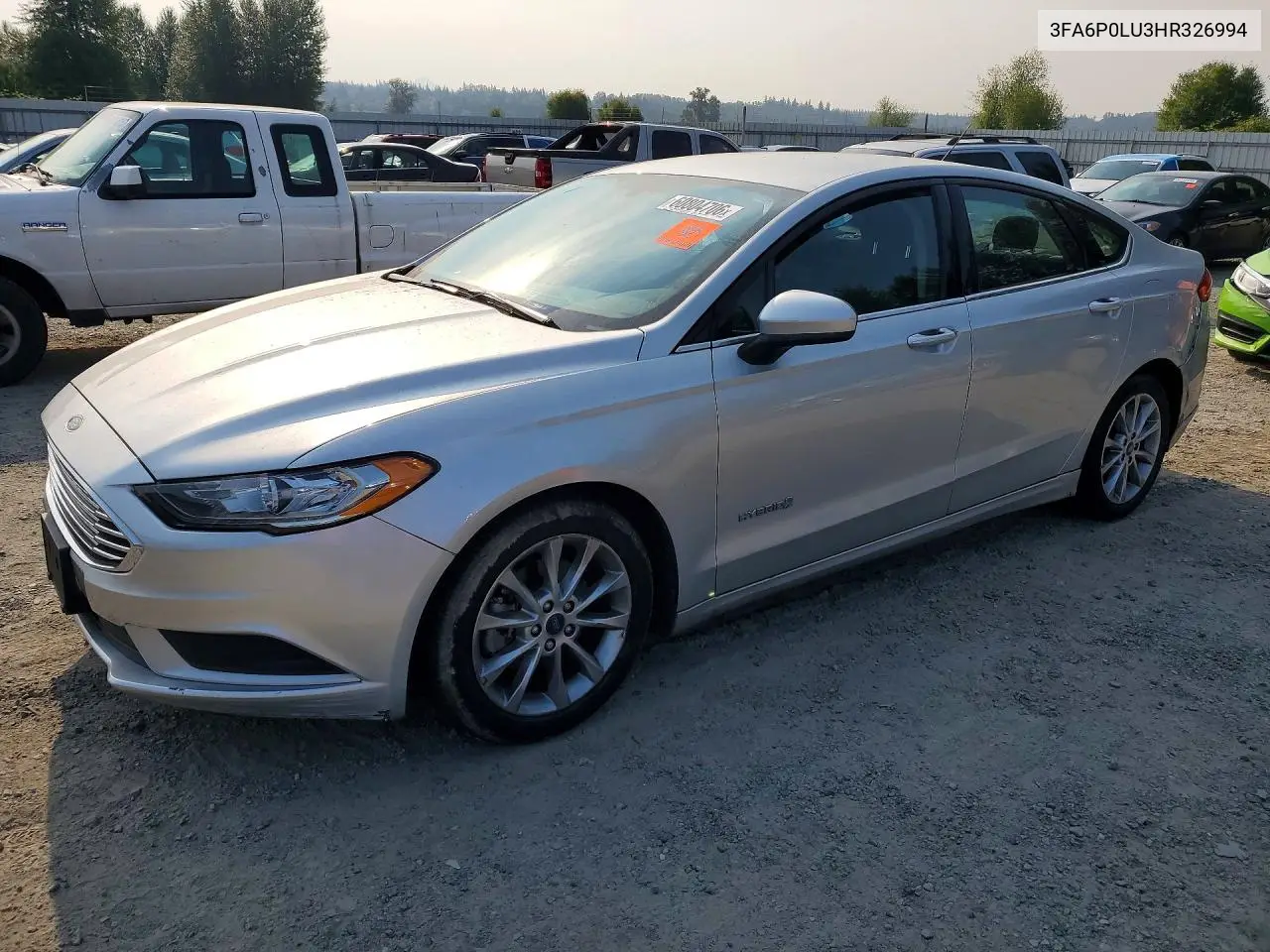3FA6P0LU3HR326994 2017 Ford Fusion Se Hybrid