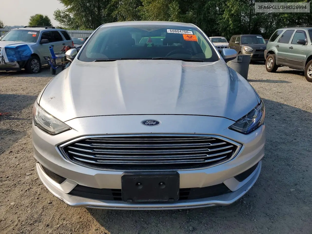 3FA6P0LU3HR326994 2017 Ford Fusion Se Hybrid