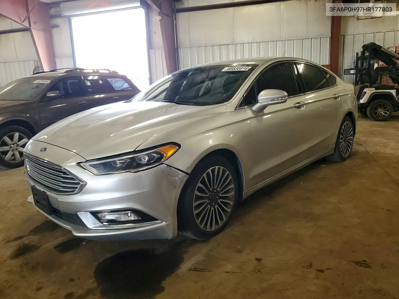 2017 Ford Fusion Se VIN: 3FA6P0H97HR177803 Lot: 60838916