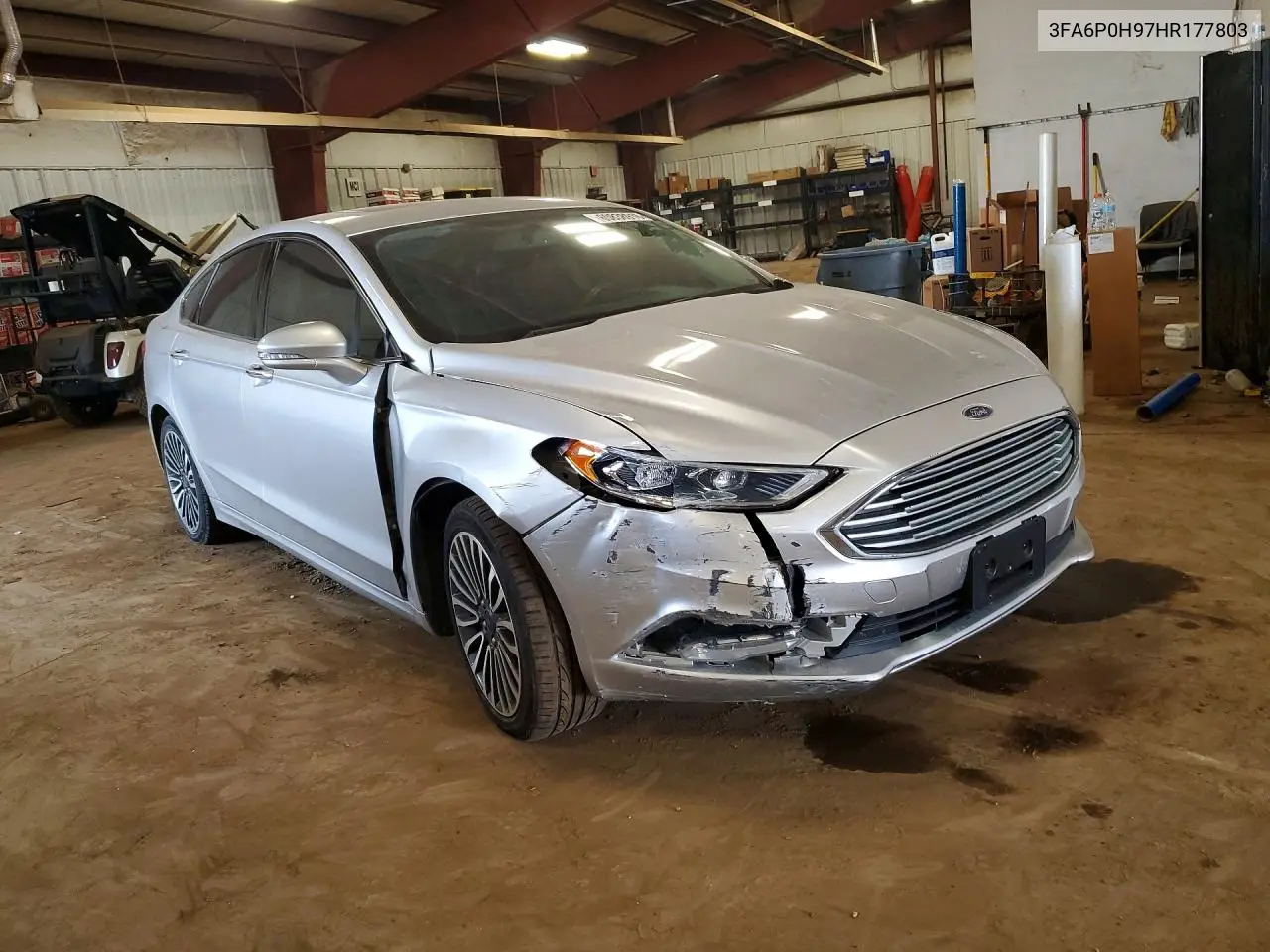 2017 Ford Fusion Se VIN: 3FA6P0H97HR177803 Lot: 60838916
