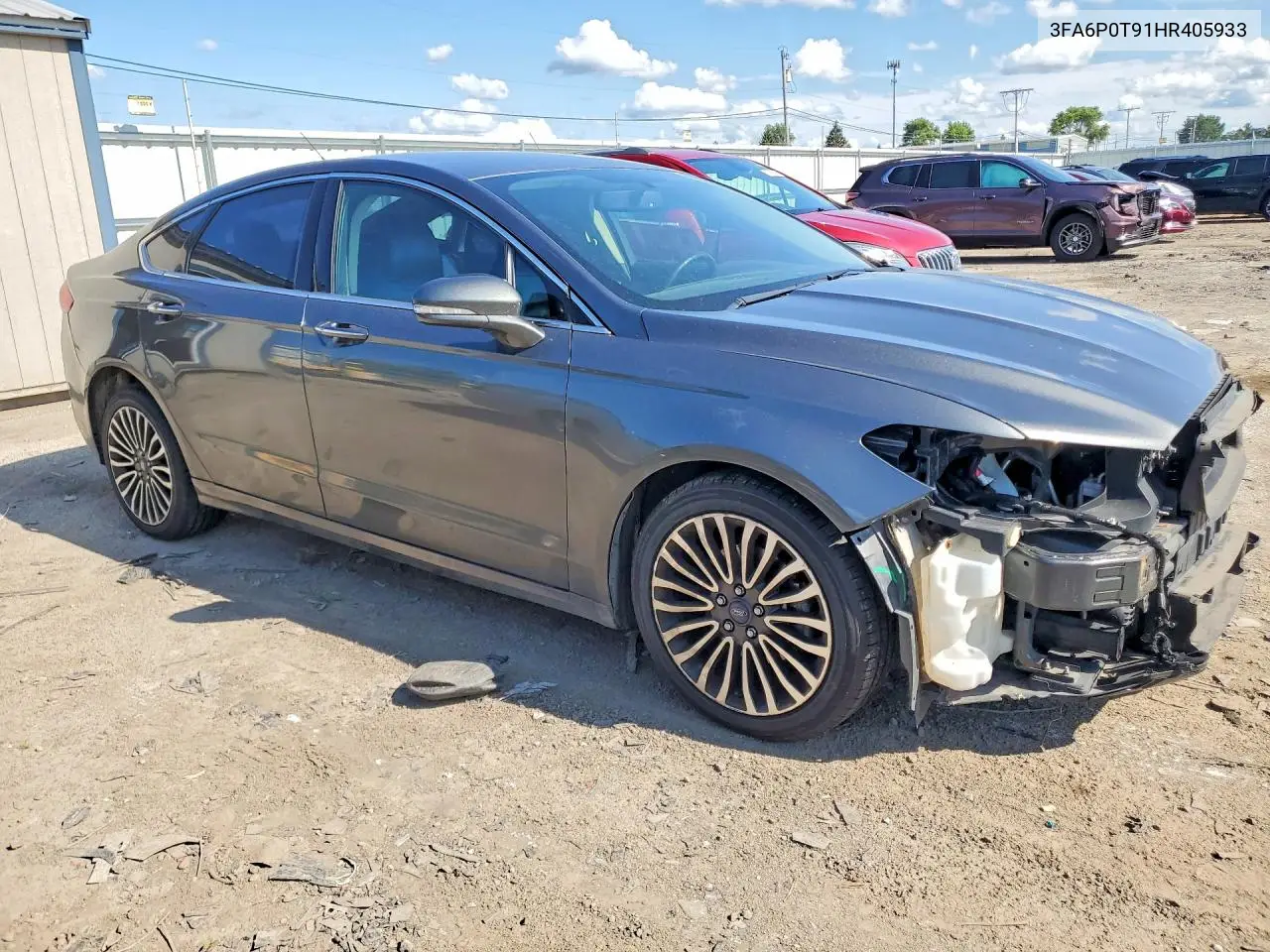 3FA6P0T91HR405933 2017 Ford Fusion Se