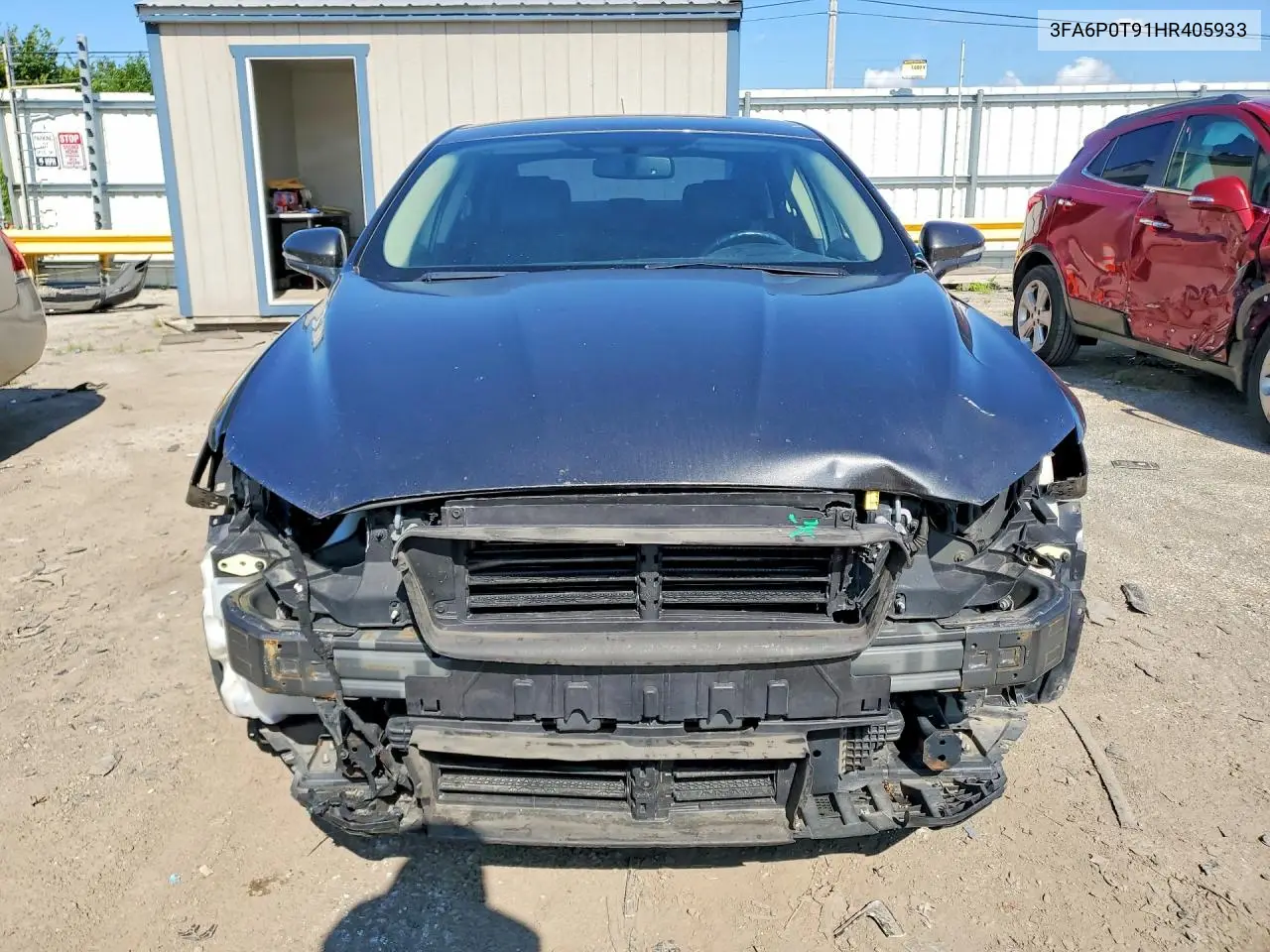 3FA6P0T91HR405933 2017 Ford Fusion Se