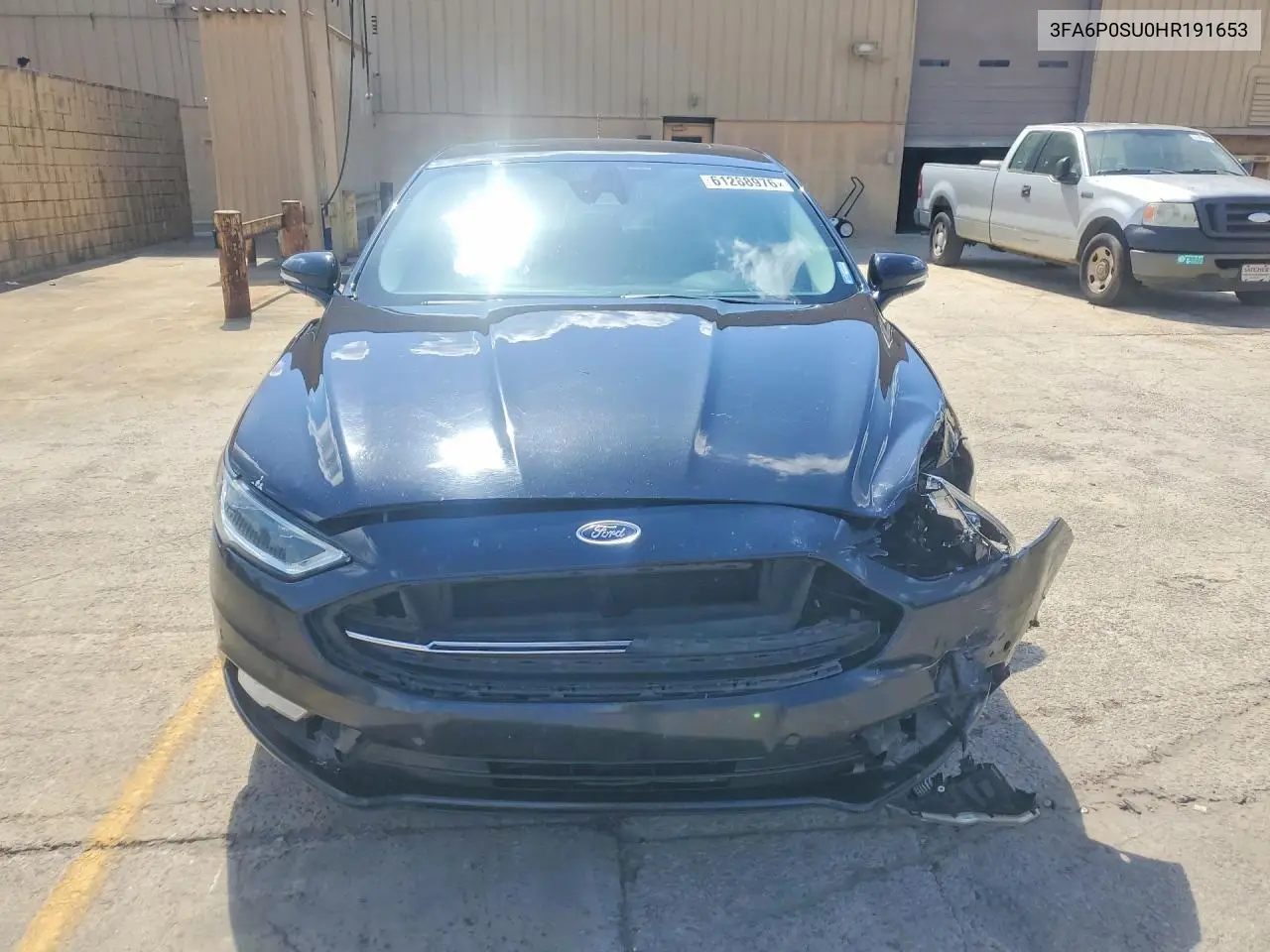 2017 Ford Fusion Titanium Phev VIN: 3FA6P0SU0HR191653 Lot: 61288976