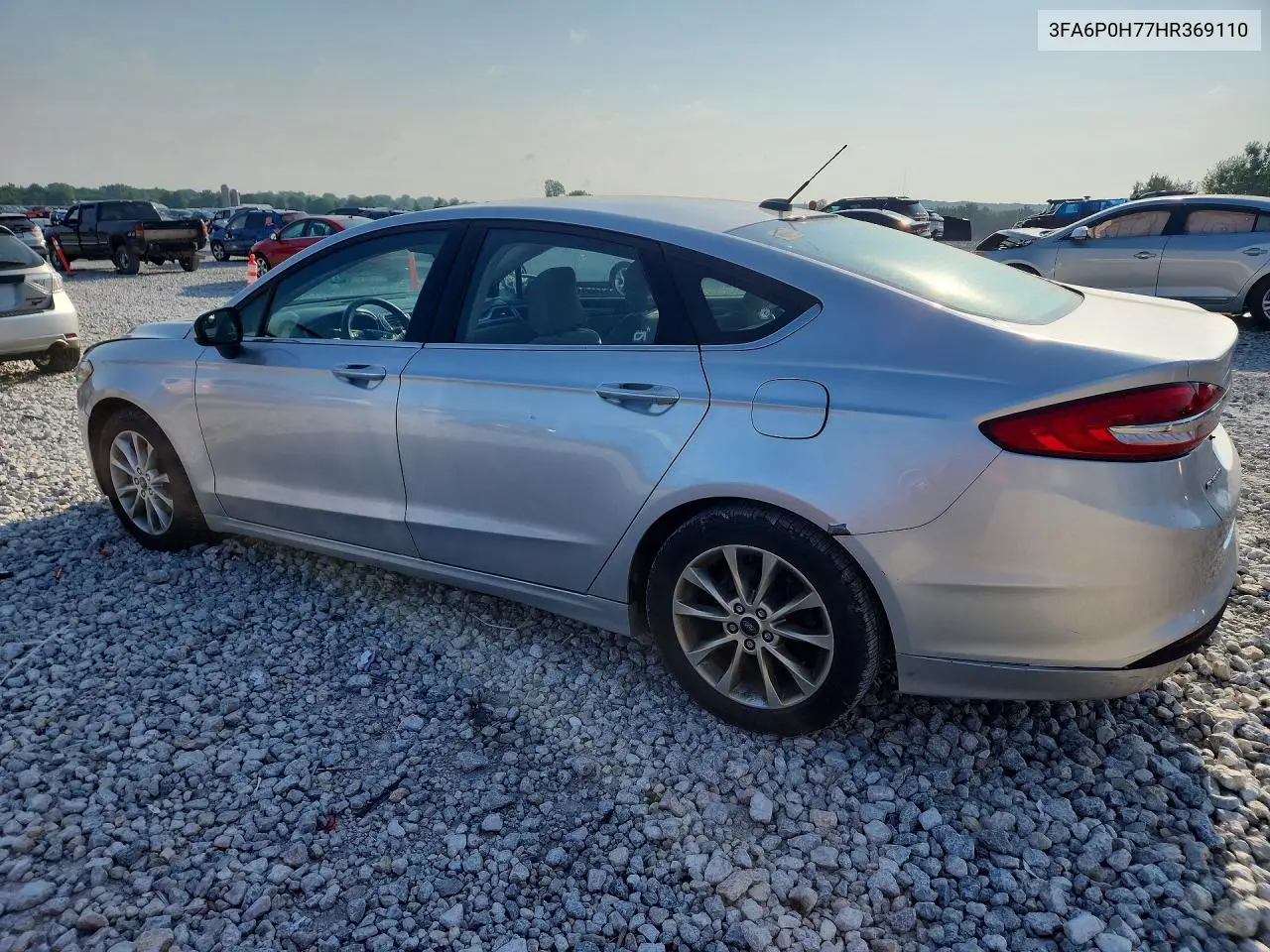 2017 Ford Fusion Se VIN: 3FA6P0H77HR369110 Lot: 61613096