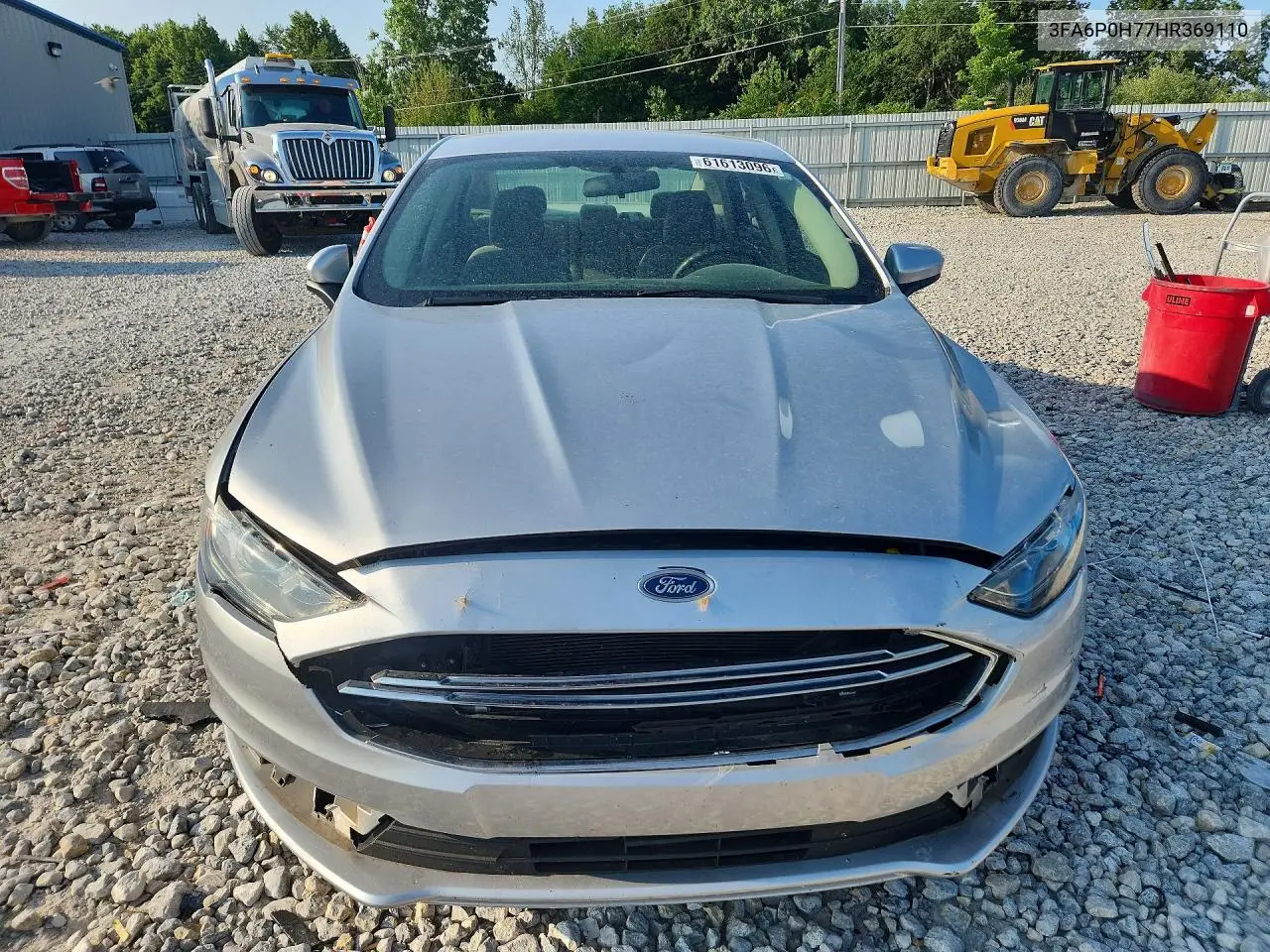 2017 Ford Fusion Se VIN: 3FA6P0H77HR369110 Lot: 61613096
