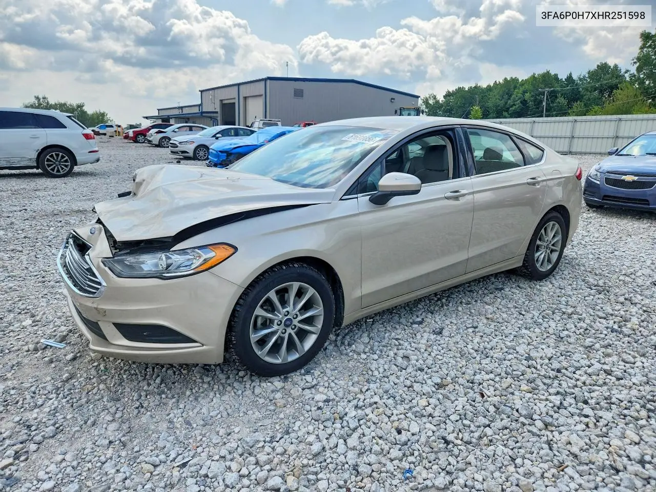3FA6P0H7XHR251598 2017 Ford Fusion Se