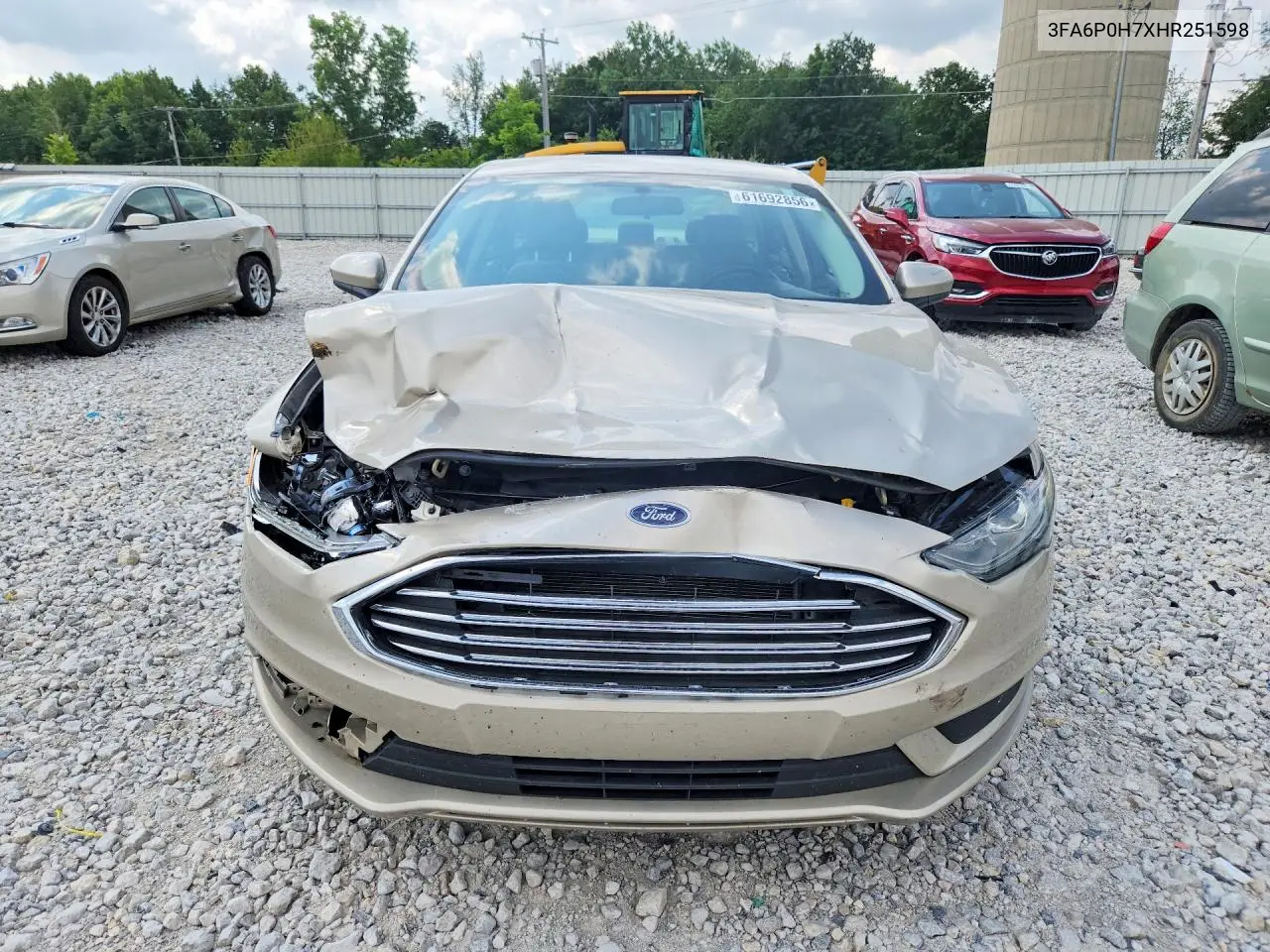 3FA6P0H7XHR251598 2017 Ford Fusion Se
