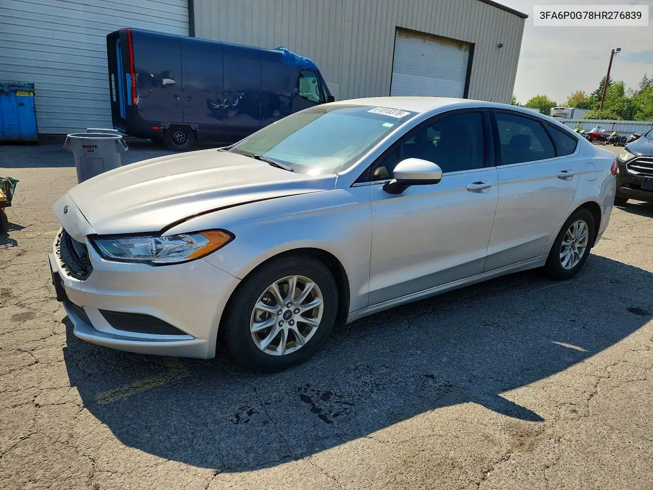 2017 Ford Fusion S VIN: 3FA6P0G78HR276839 Lot: 61818376