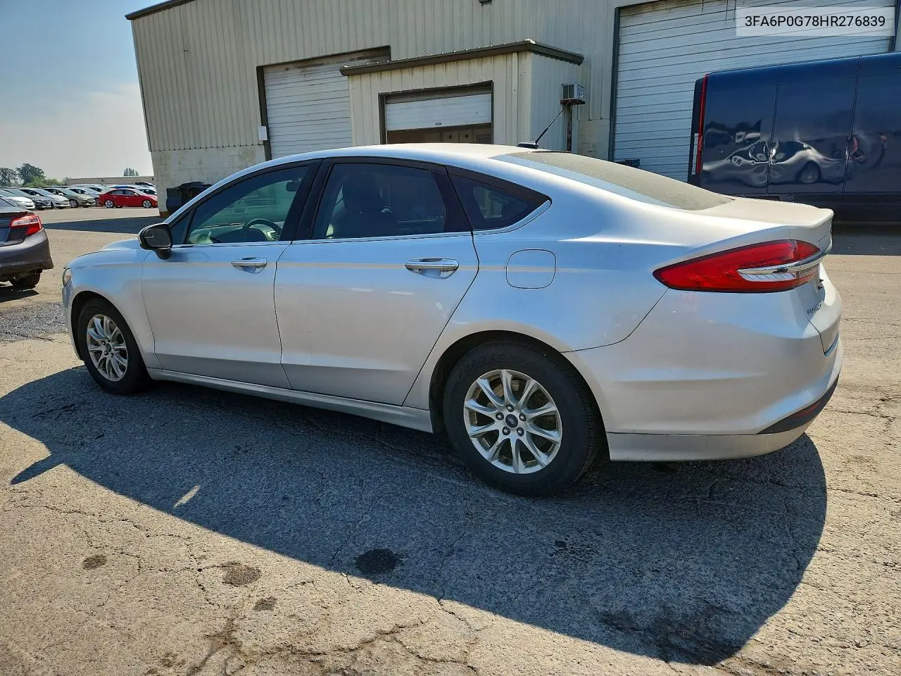 2017 Ford Fusion S VIN: 3FA6P0G78HR276839 Lot: 61818376