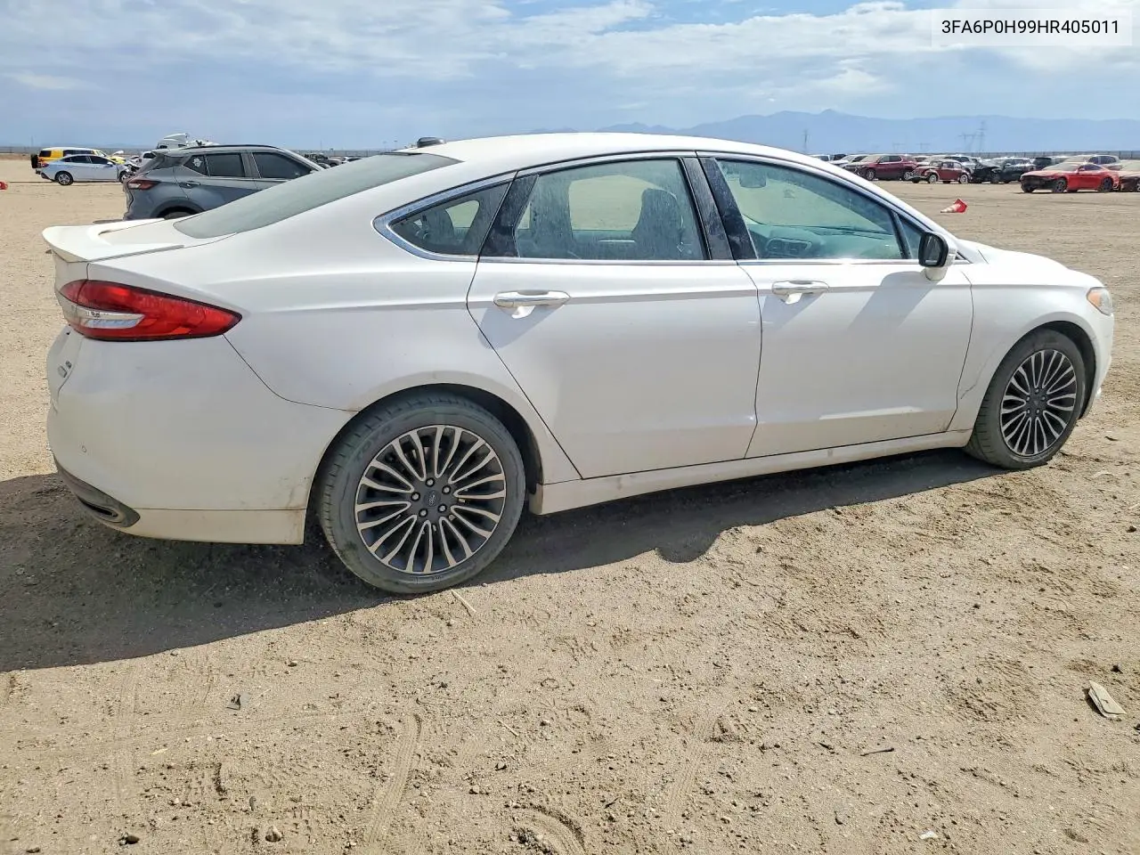 2017 Ford Fusion Se VIN: 3FA6P0H99HR405011 Lot: 61977876