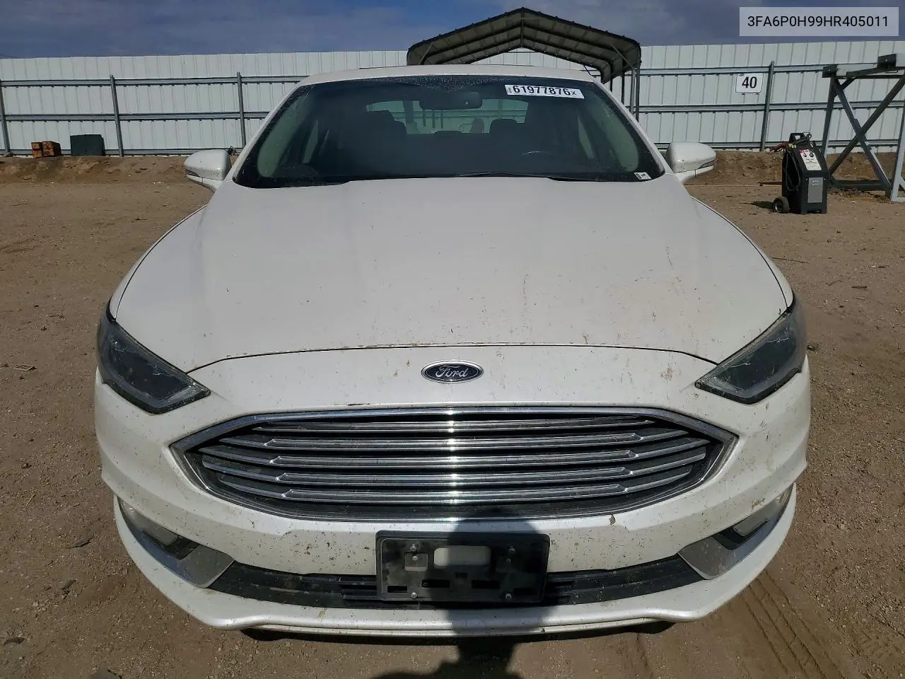 2017 Ford Fusion Se VIN: 3FA6P0H99HR405011 Lot: 61977876