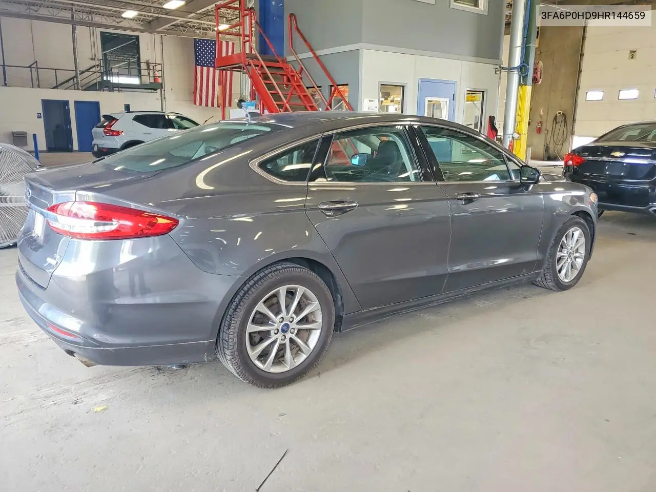 2017 Ford Fusion VIN: 3FA6P0HD9HR144659 Lot: 62006776
