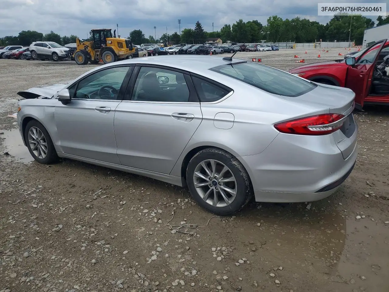 2017 Ford Fusion Se VIN: 3FA6P0H76HR260461 Lot: 62069516