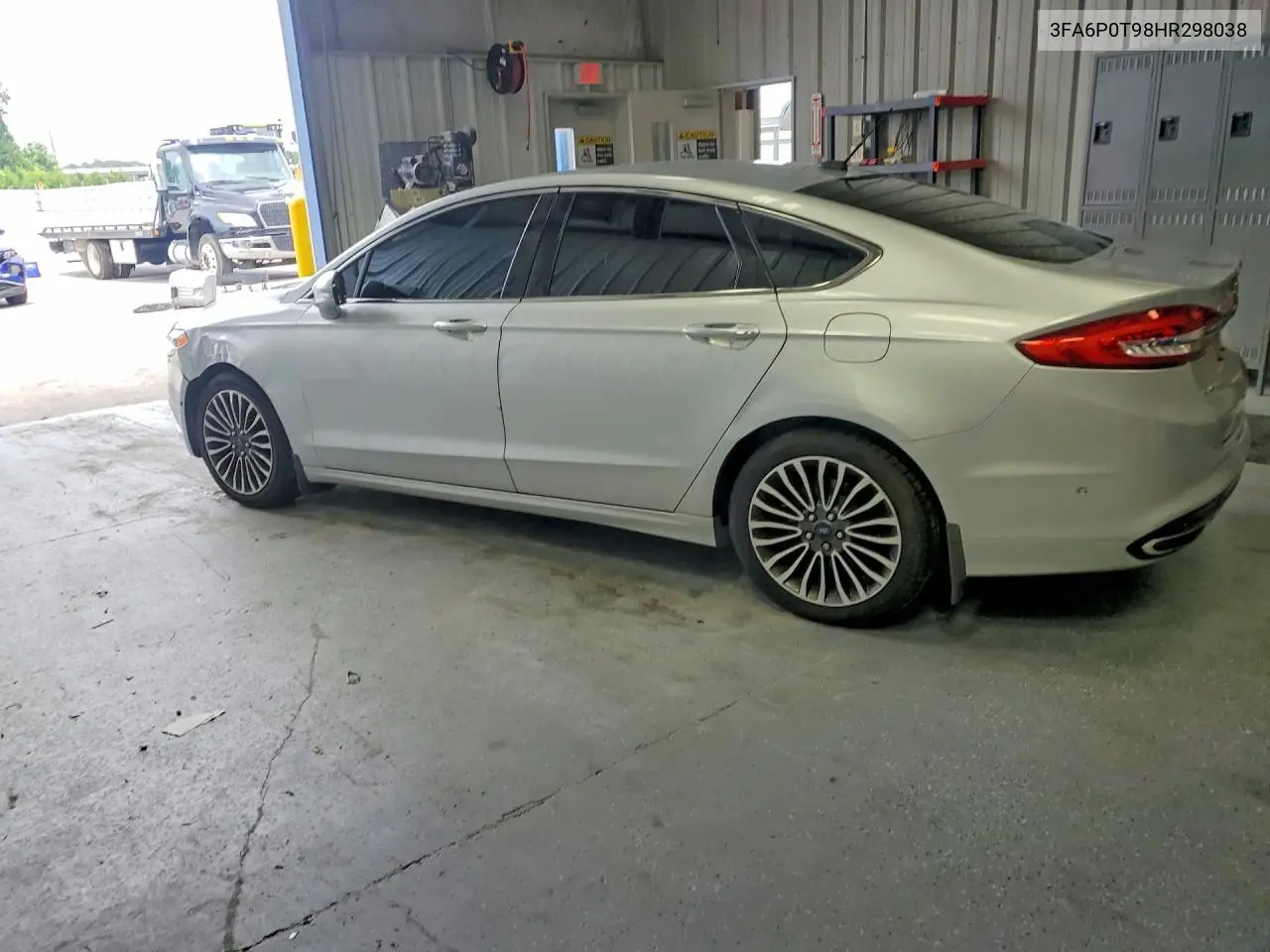 2017 Ford Fusion Se VIN: 3FA6P0T98HR298038 Lot: 62091806
