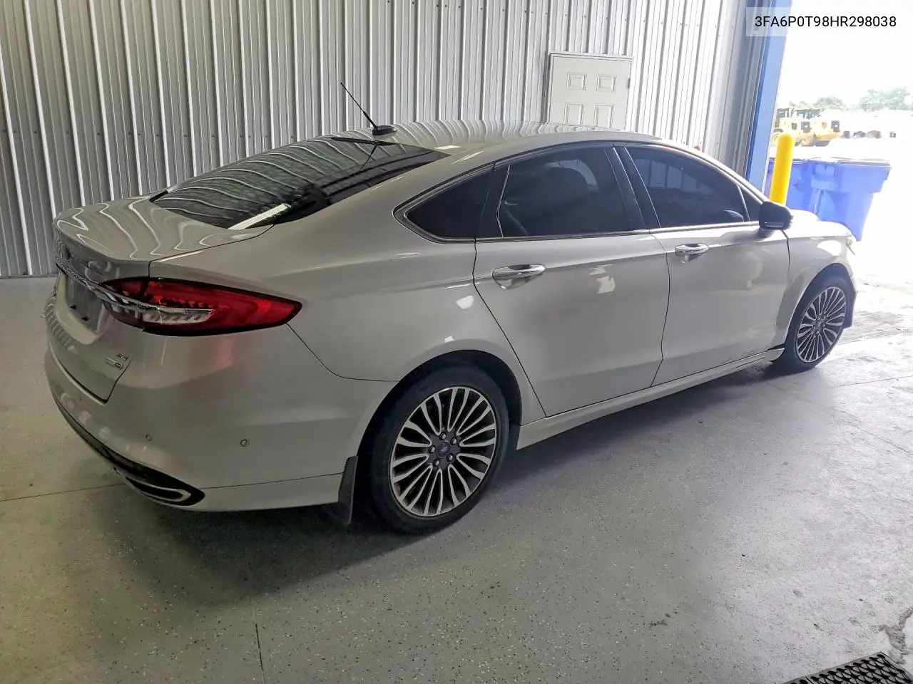 2017 Ford Fusion Se VIN: 3FA6P0T98HR298038 Lot: 62091806
