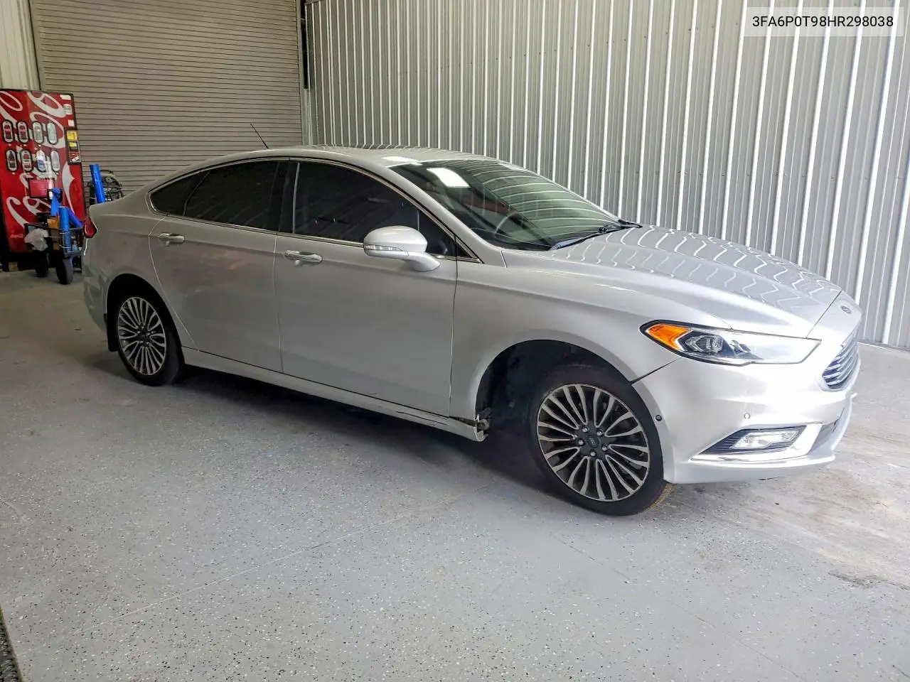 2017 Ford Fusion Se VIN: 3FA6P0T98HR298038 Lot: 62091806