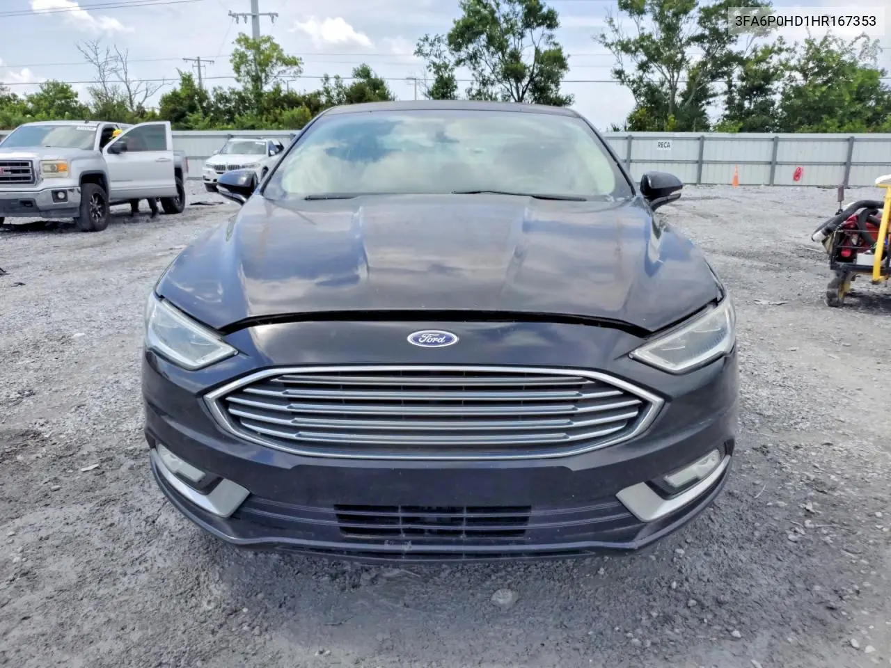 2017 Ford Fusion Se VIN: 3FA6P0HD1HR167353 Lot: 62156656
