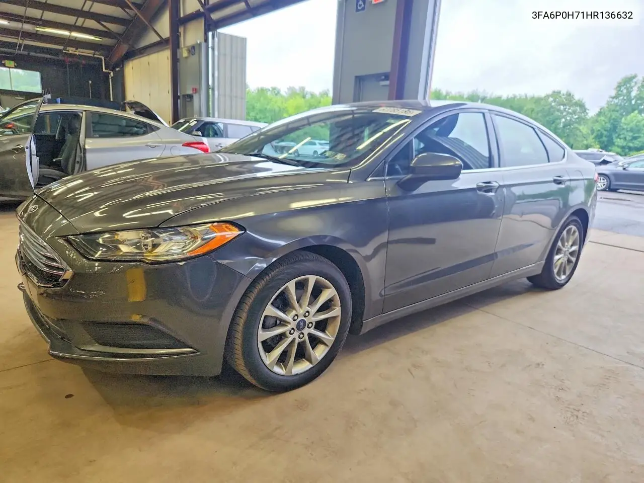 2017 Ford Fusion Se VIN: 3FA6P0H71HR136632 Lot: 62285186