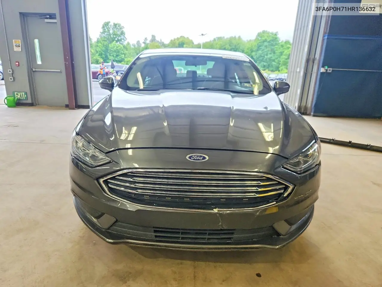 2017 Ford Fusion Se VIN: 3FA6P0H71HR136632 Lot: 62285186
