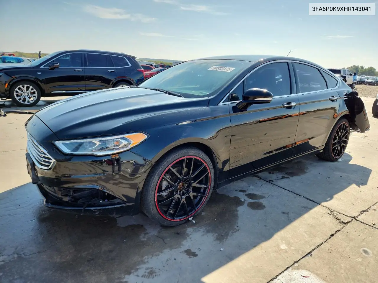 3FA6P0K9XHR143041 2017 Ford Fusion Titanium