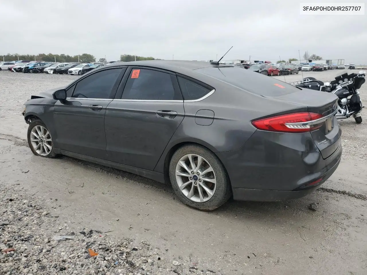 3FA6P0HD0HR257707 2017 Ford Fusion Se