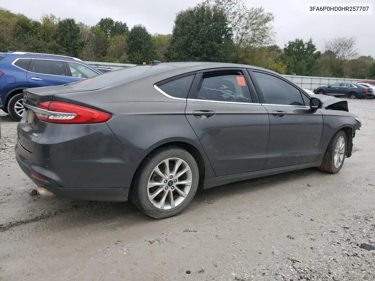 3FA6P0HD0HR257707 2017 Ford Fusion Se