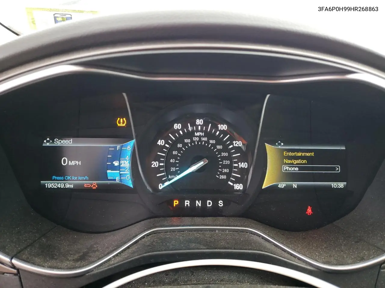 3FA6P0H99HR268863 2017 Ford Fusion Se