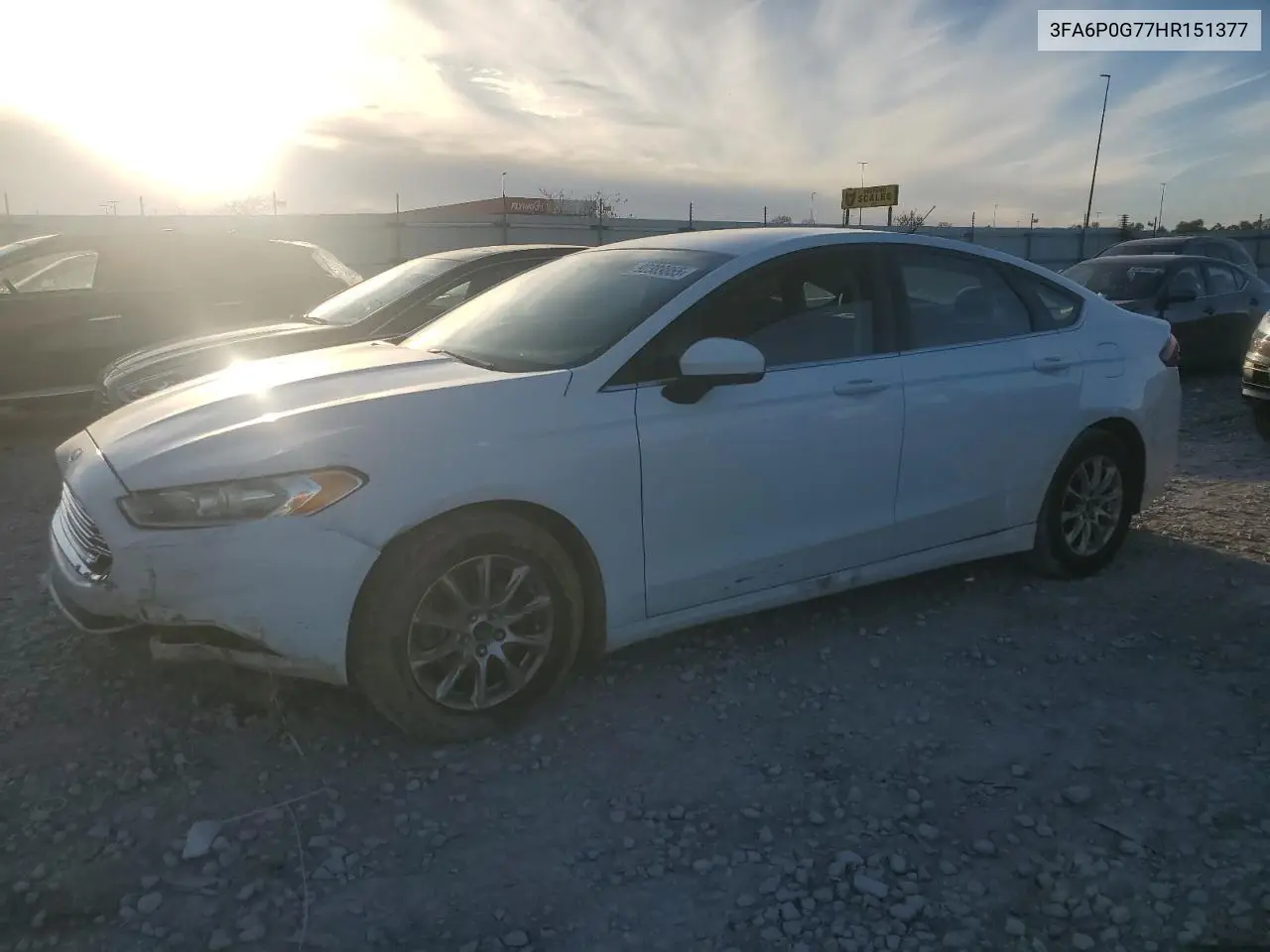 3FA6P0G77HR151377 2017 Ford Fusion S