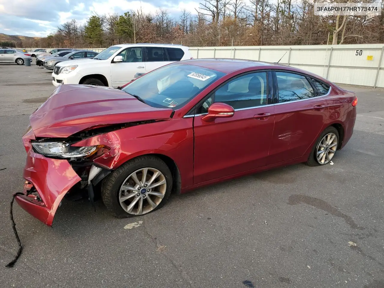 3FA6P0H77HR173474 2017 Ford Fusion Se