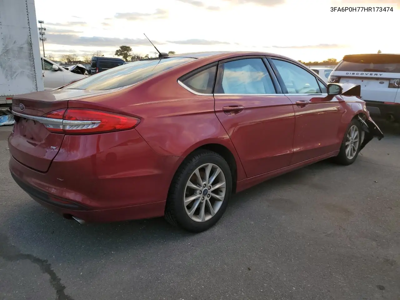 3FA6P0H77HR173474 2017 Ford Fusion Se