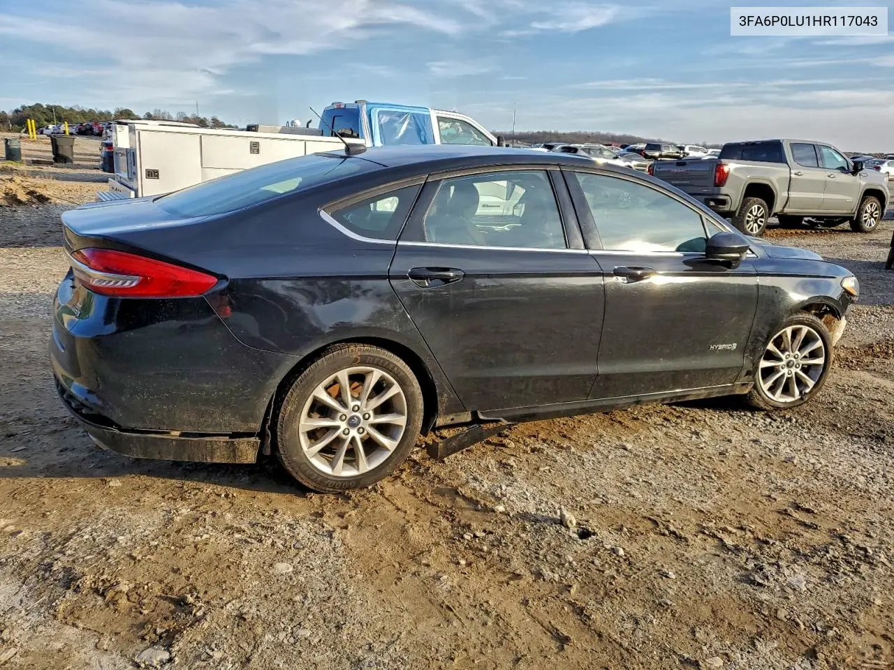 3FA6P0LU1HR117043 2017 Ford Fusion Se Hybrid