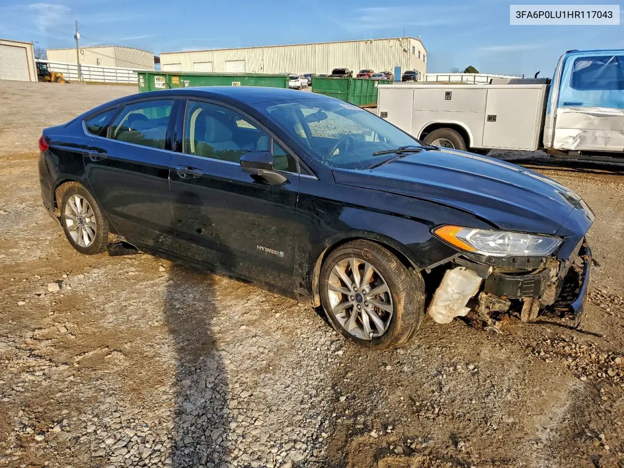 3FA6P0LU1HR117043 2017 Ford Fusion Se Hybrid