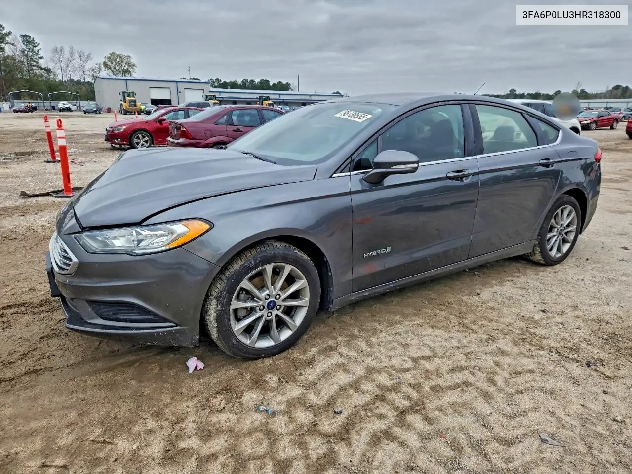 3FA6P0LU3HR318300 2017 Ford Fusion Se Hybrid