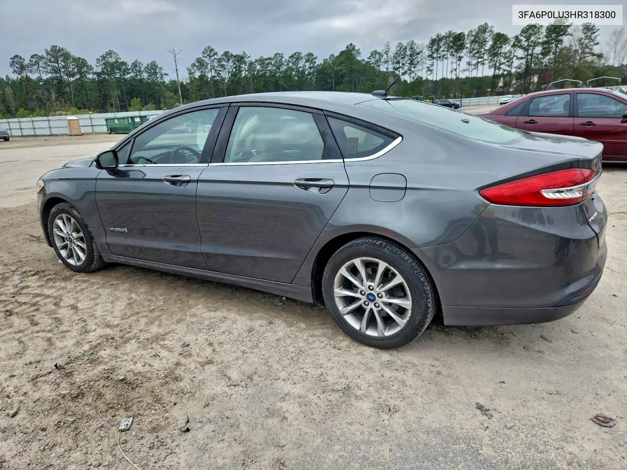 3FA6P0LU3HR318300 2017 Ford Fusion Se Hybrid
