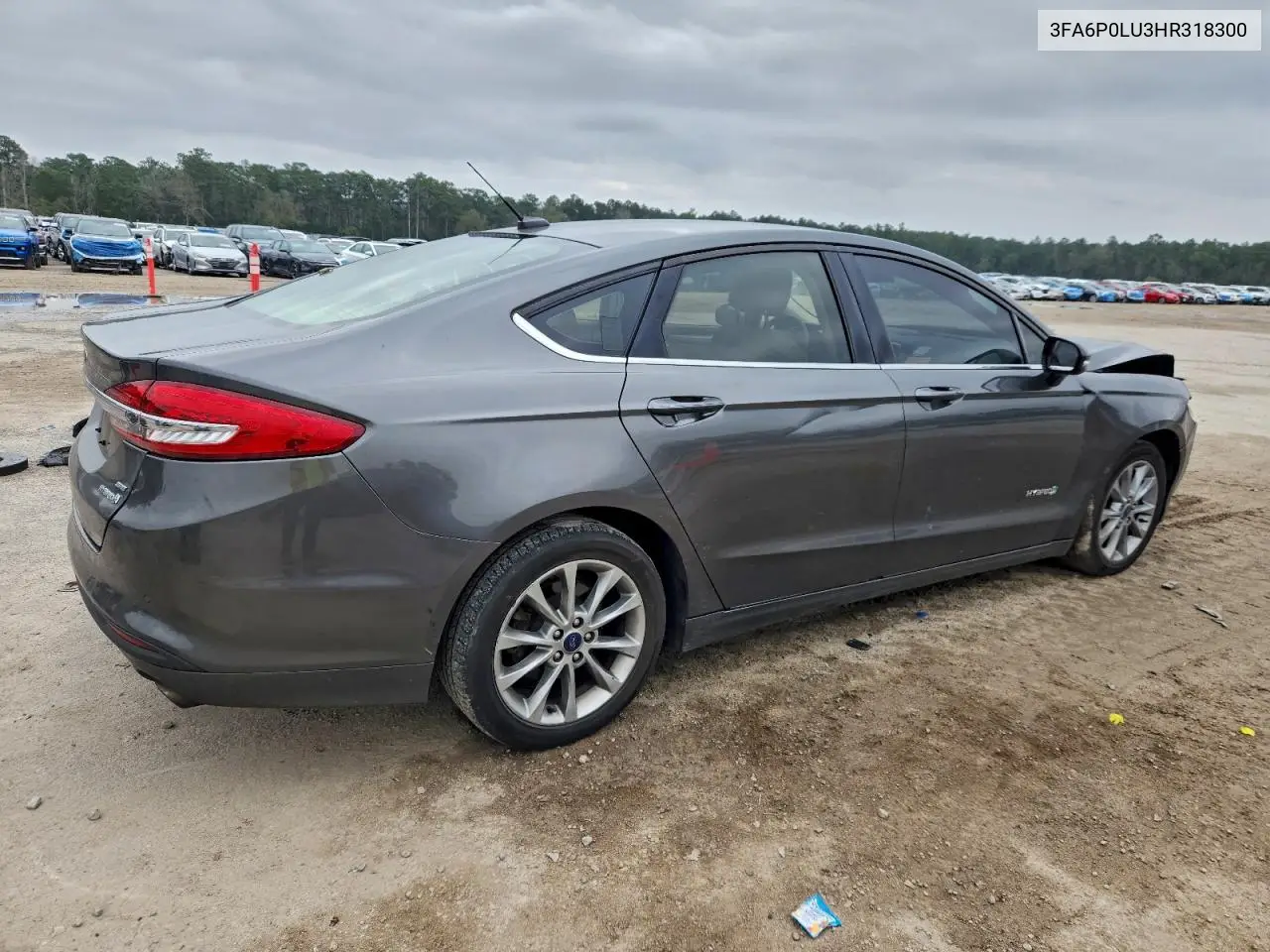 3FA6P0LU3HR318300 2017 Ford Fusion Se Hybrid