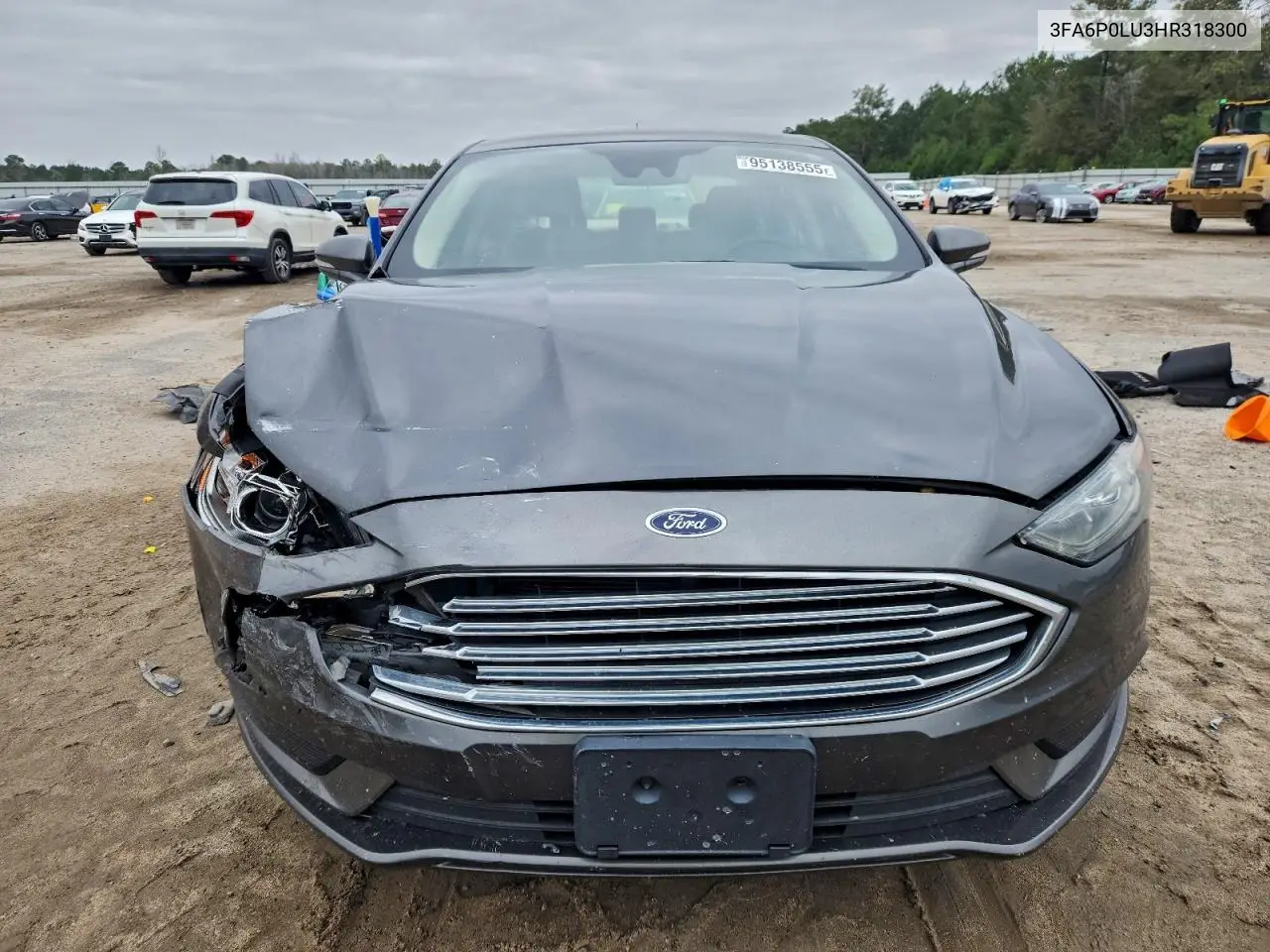 3FA6P0LU3HR318300 2017 Ford Fusion Se Hybrid