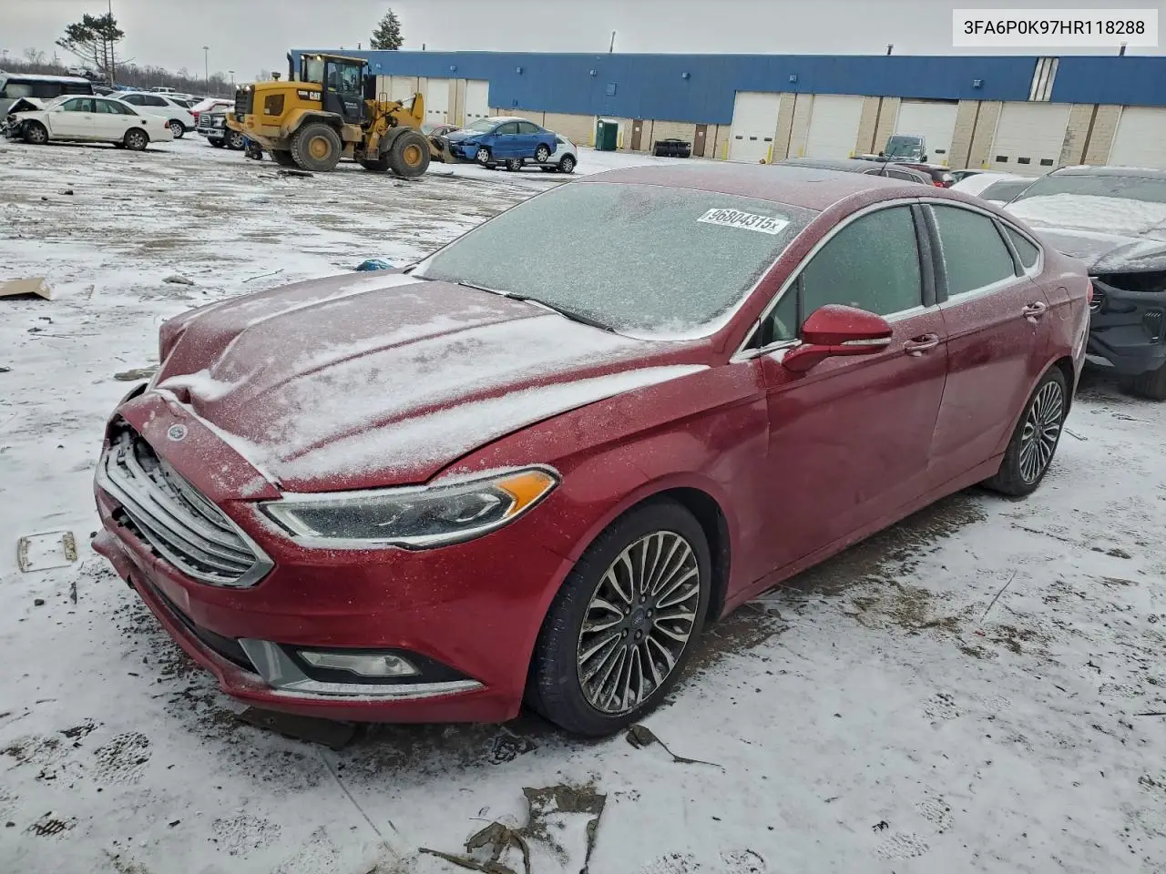 3FA6P0K97HR118288 2017 Ford Fusion Titanium