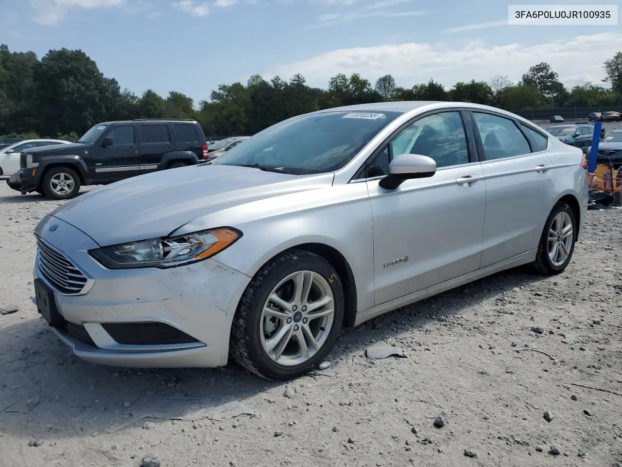 3FA6P0LU0JR100935 2018 Ford Fusion Se Hybrid