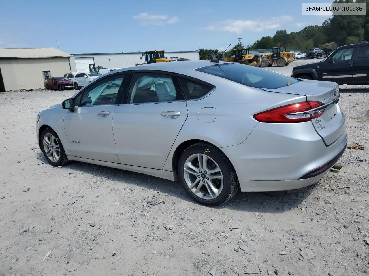 3FA6P0LU0JR100935 2018 Ford Fusion Se Hybrid
