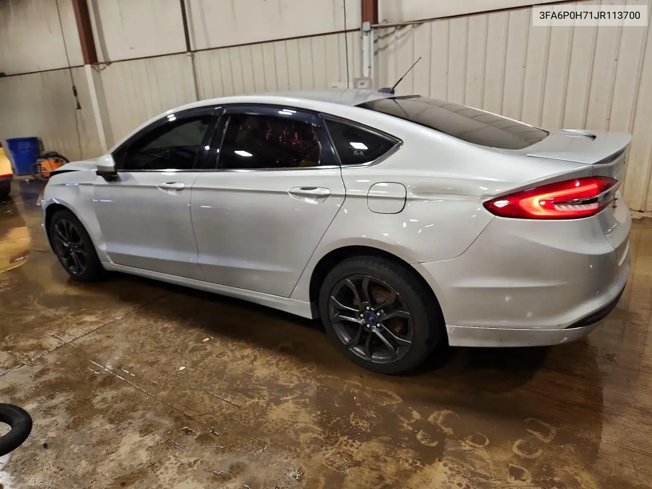 2018 Ford Fusion Se VIN: 3FA6P0H71JR113700 Lot: 57046436