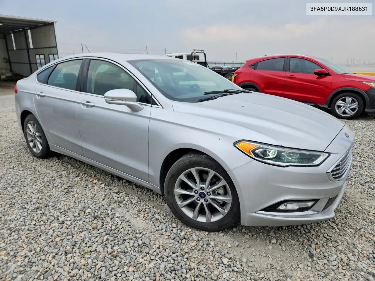 2018 Ford Fusion Titanium/Platinum VIN: 3FA6P0D9XJR188631 Lot: 60145206