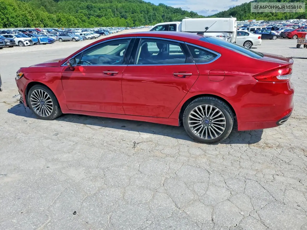 2018 Ford Fusion Se VIN: 3FA6P0H96JR135810 Lot: 60550906