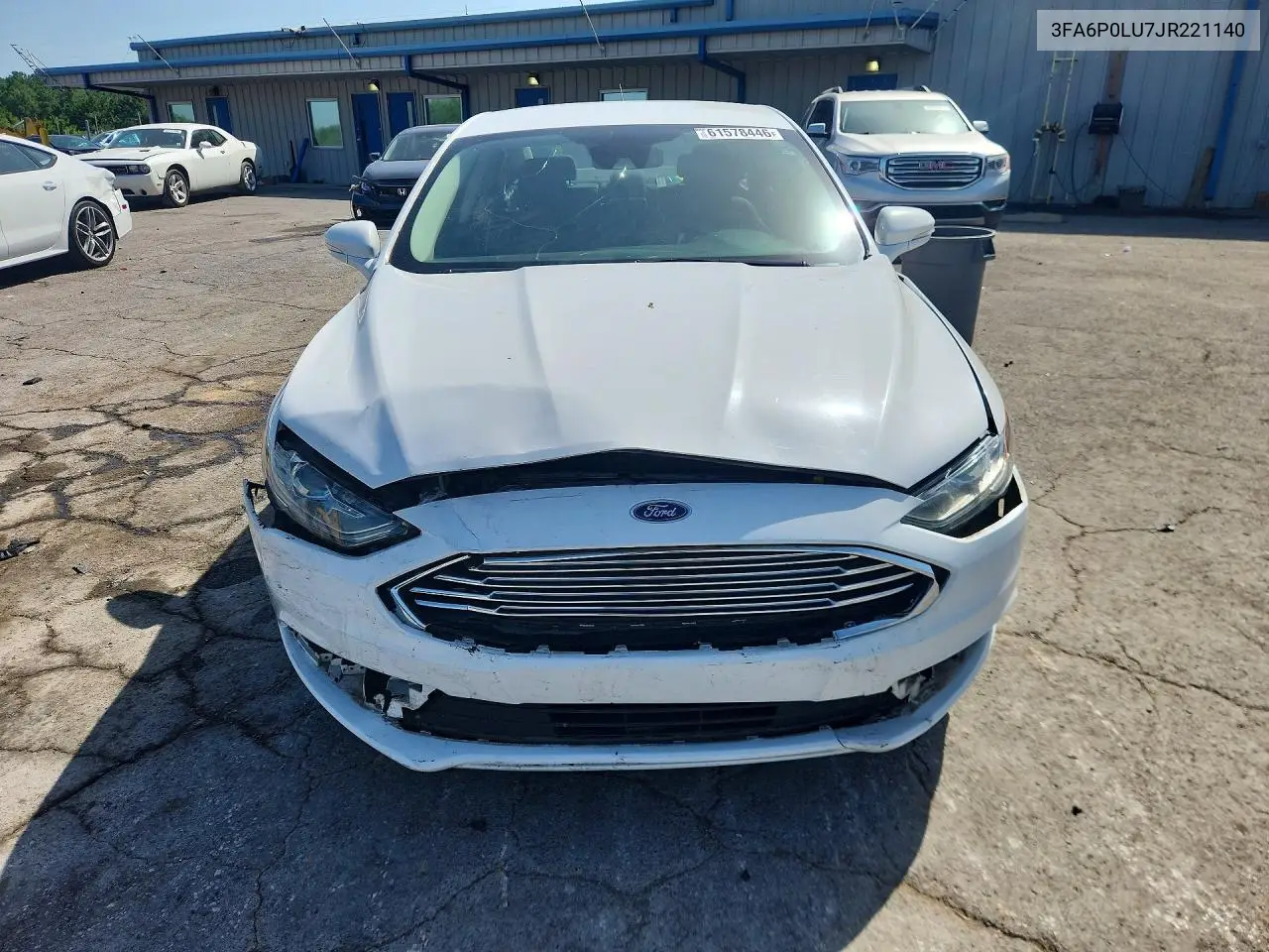 2018 Ford Fusion Se Hybrid VIN: 3FA6P0LU7JR221140 Lot: 61578446