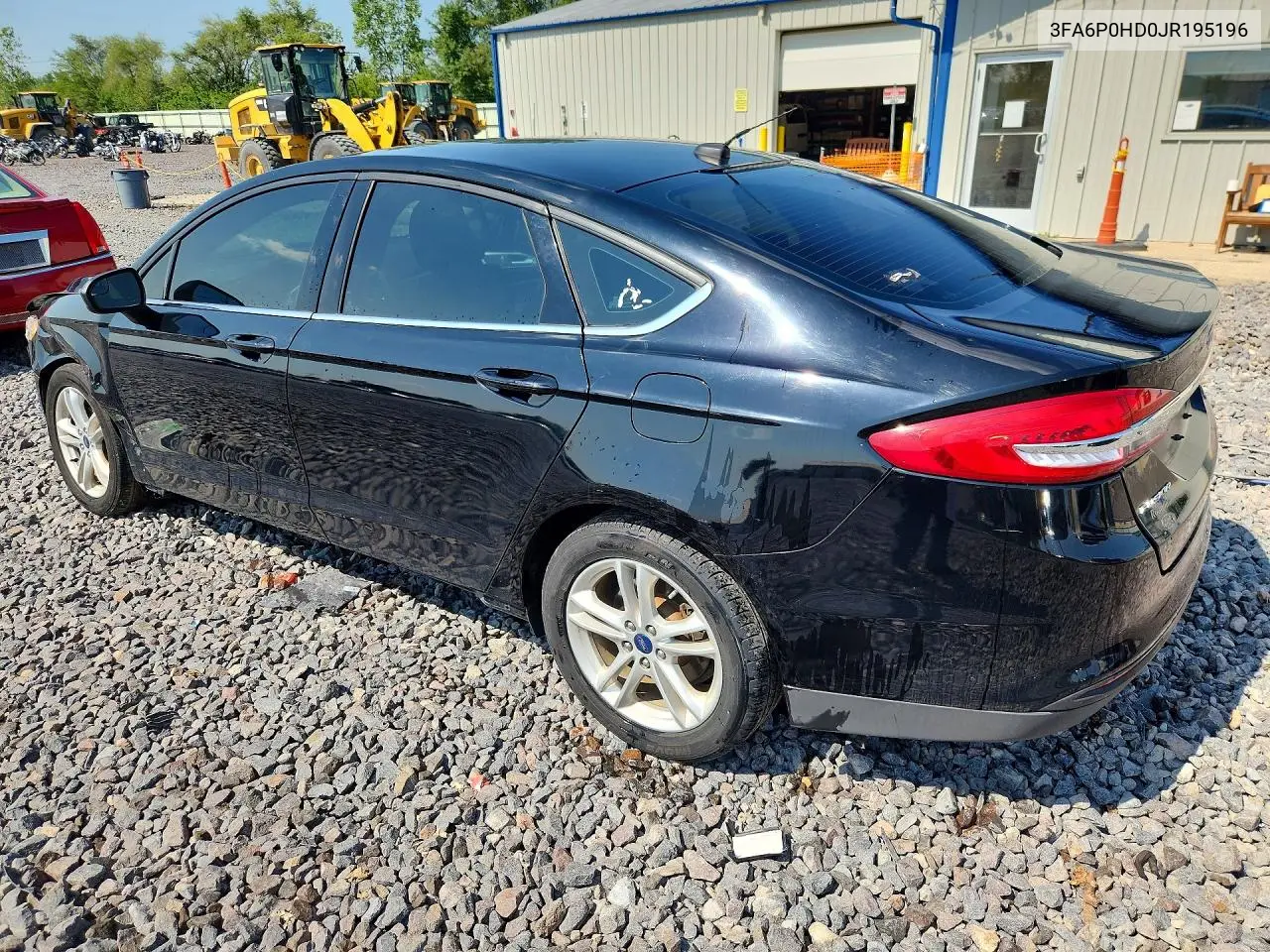 3FA6P0HD0JR195196 2018 Ford Fusion Se