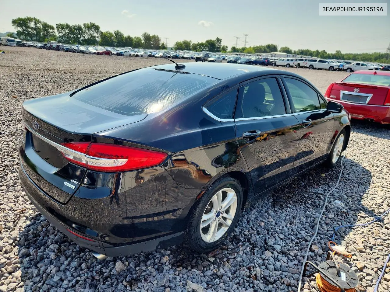 3FA6P0HD0JR195196 2018 Ford Fusion Se
