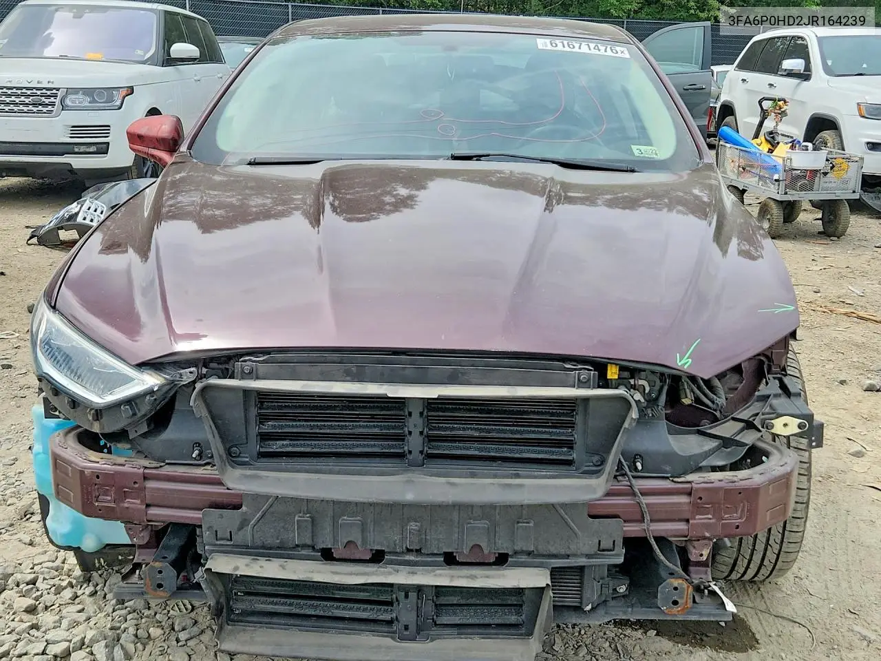3FA6P0HD2JR164239 2018 Ford Fusion Se