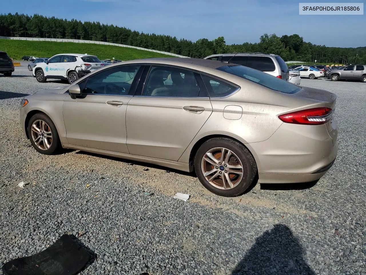 2018 Ford Fusion Se VIN: 3FA6P0HD6JR185806 Lot: 61846696