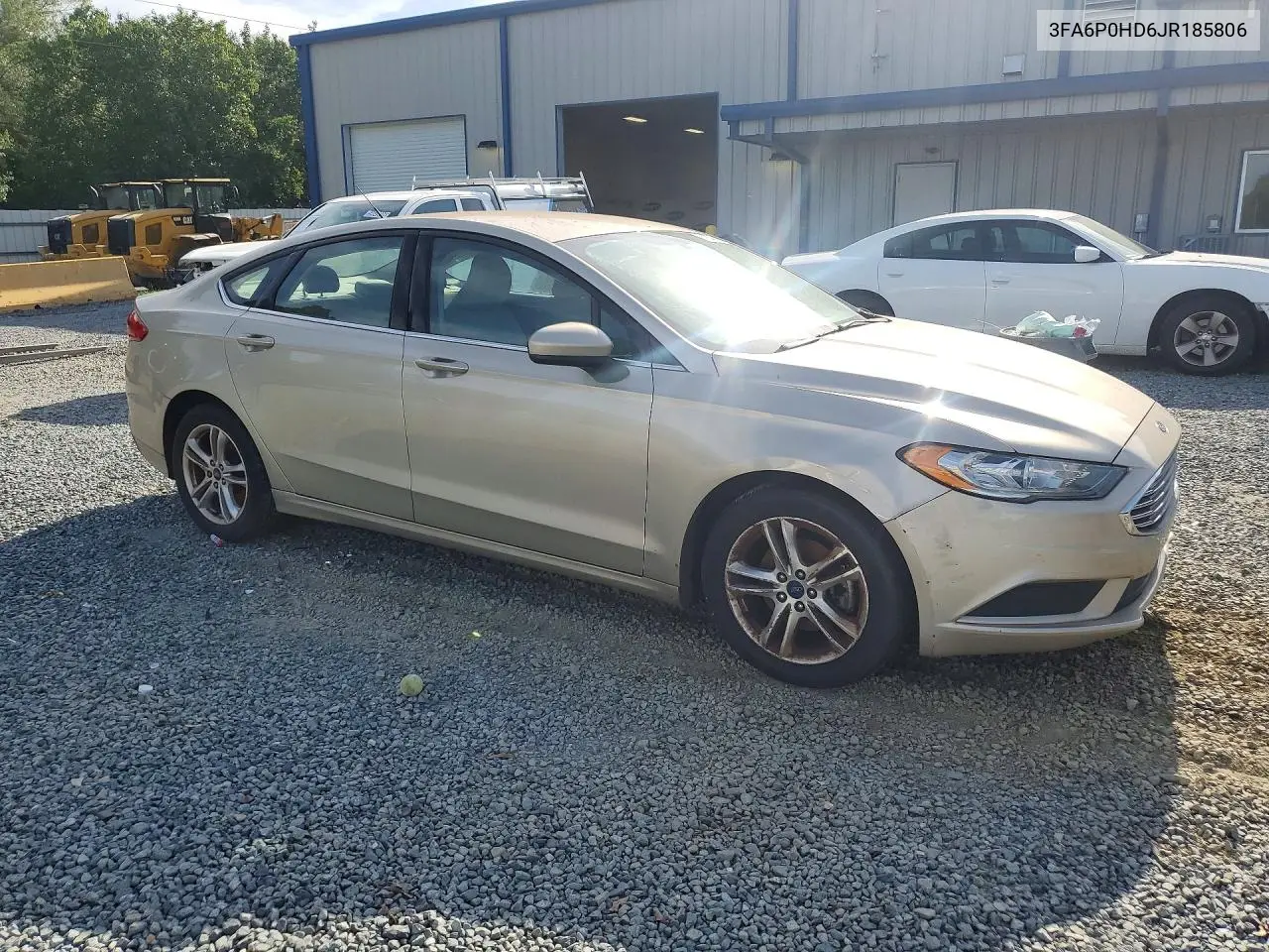 2018 Ford Fusion Se VIN: 3FA6P0HD6JR185806 Lot: 61846696