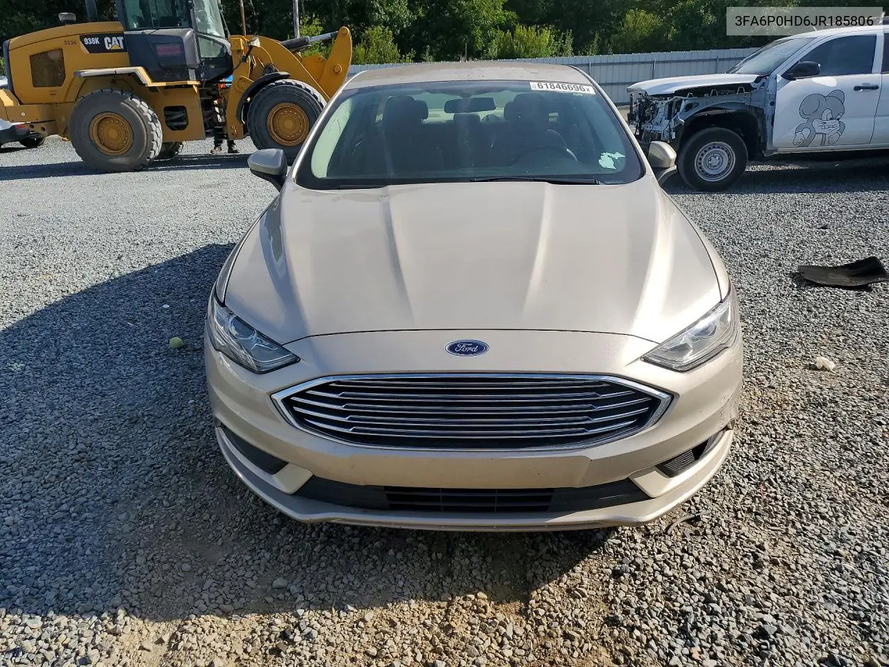 2018 Ford Fusion Se VIN: 3FA6P0HD6JR185806 Lot: 61846696